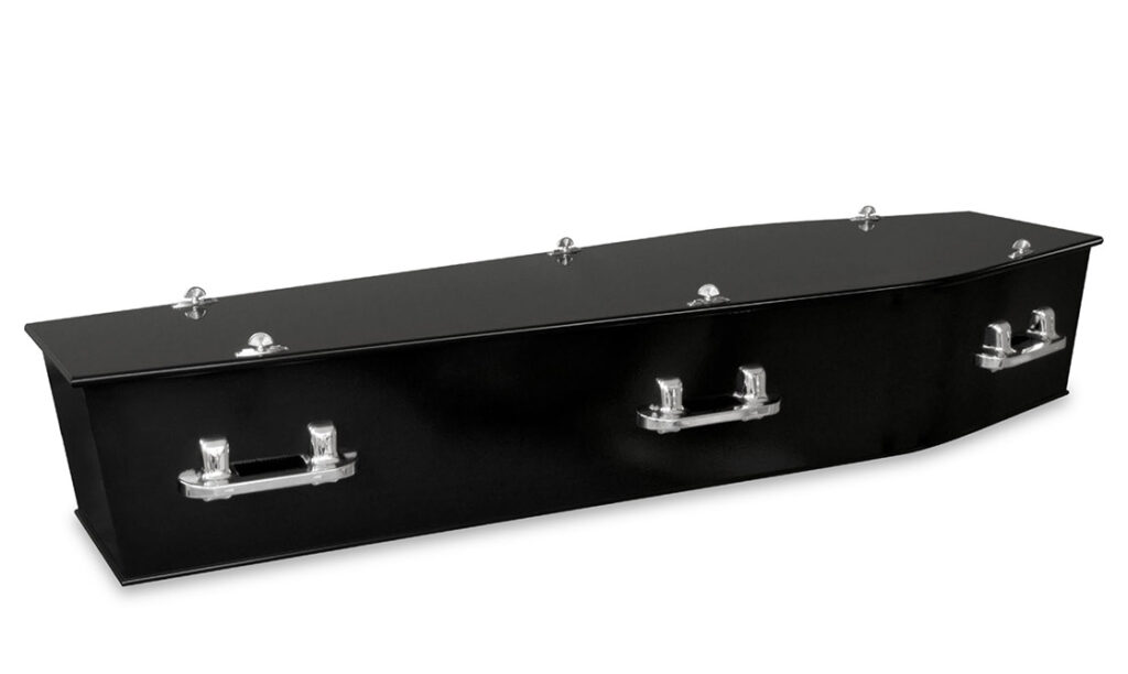 Basic Black coffin