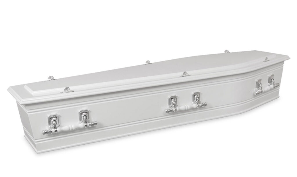 Swan-White-coffin